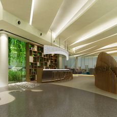 Hainan Health County Sales Center Interior Design